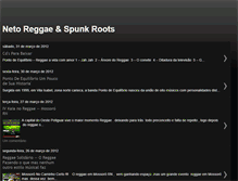 Tablet Screenshot of netoespunkreggae.blogspot.com