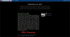 Desktop Screenshot of cercedilla-net.blogspot.com