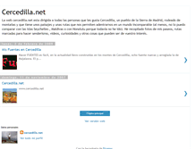 Tablet Screenshot of cercedilla-net.blogspot.com