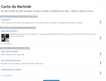 Tablet Screenshot of cantodamarleide.blogspot.com