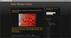 Desktop Screenshot of dianemorganpaints.blogspot.com