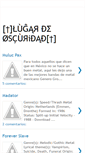 Mobile Screenshot of lugardeoscuridad.blogspot.com