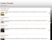 Tablet Screenshot of andyrussell.blogspot.com