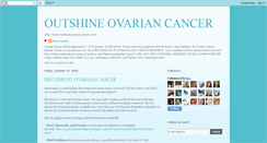 Desktop Screenshot of outshineovariancancer.blogspot.com