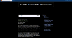 Desktop Screenshot of globalpositioningsystemgps.blogspot.com