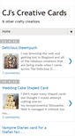 Mobile Screenshot of cjscreativecards.blogspot.com