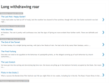 Tablet Screenshot of longwithdrawingroar.blogspot.com