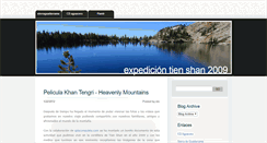 Desktop Screenshot of khantengri09.blogspot.com