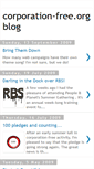Mobile Screenshot of corporation-free.blogspot.com