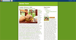 Desktop Screenshot of kerala-south-india-tours.blogspot.com
