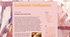 Desktop Screenshot of confectionconfess.blogspot.com