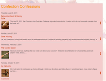 Tablet Screenshot of confectionconfess.blogspot.com