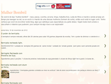 Tablet Screenshot of mulherbombril.blogspot.com