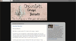 Desktop Screenshot of chocolatecrispsbiscuits.blogspot.com