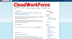 Desktop Screenshot of cloudworkforce.blogspot.com