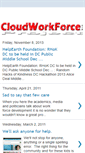 Mobile Screenshot of cloudworkforce.blogspot.com