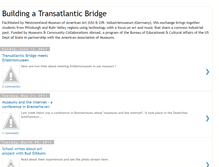 Tablet Screenshot of buildingatransatlanticbridge.blogspot.com