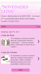 Mobile Screenshot of novedadesleiva.blogspot.com