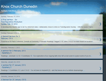 Tablet Screenshot of knoxchurch-dunedin.blogspot.com