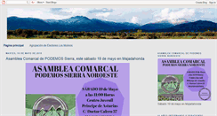 Desktop Screenshot of convocatoriaporlosmolinos.blogspot.com