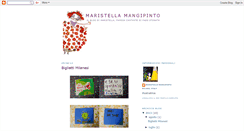 Desktop Screenshot of maristellamangipinto.blogspot.com