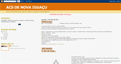 Desktop Screenshot of agentecomunitariodenovaiguacu.blogspot.com