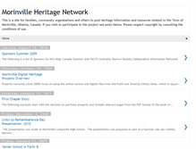 Tablet Screenshot of morinvillehf.blogspot.com