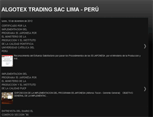 Tablet Screenshot of algotexperu.blogspot.com