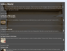Tablet Screenshot of iddosworld.blogspot.com
