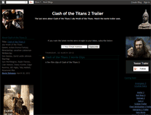 Tablet Screenshot of clash-of-the-titans-2-movie-trailer.blogspot.com