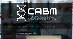 Desktop Screenshot of cabm-ufpa.blogspot.com