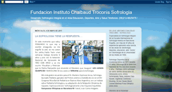 Desktop Screenshot of fundacionchalbaudtroconisdesofrologia.blogspot.com