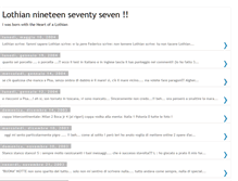 Tablet Screenshot of lothian77.blogspot.com