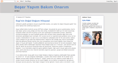 Desktop Screenshot of bebekyapimbakimonarim.blogspot.com