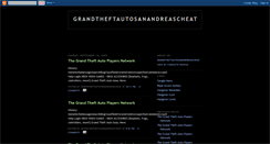 Desktop Screenshot of grandtheftautosanandreascheat.blogspot.com