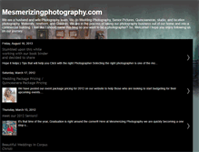 Tablet Screenshot of mesmerizingphotography.blogspot.com