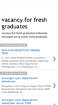 Mobile Screenshot of freshgraduates.blogspot.com