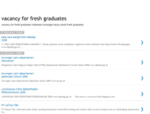 Tablet Screenshot of freshgraduates.blogspot.com