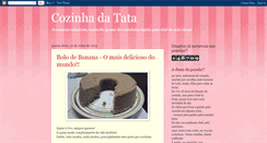 Desktop Screenshot of cozinhadatata.blogspot.com