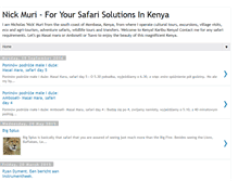 Tablet Screenshot of kenya-travel.blogspot.com