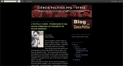 Desktop Screenshot of cienciapoliticaufrgs.blogspot.com