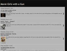 Tablet Screenshot of moviegirlswithagun.blogspot.com