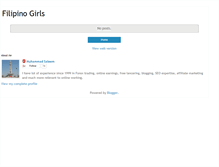 Tablet Screenshot of filipino-girls.blogspot.com