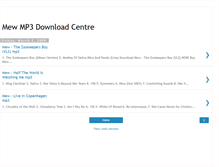 Tablet Screenshot of mew-mp3-download.blogspot.com