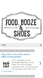 Mobile Screenshot of foodboozeshoes.blogspot.com