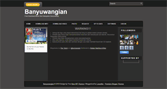 Desktop Screenshot of musikbanyuwangi.blogspot.com