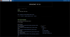 Desktop Screenshot of graemebdj.blogspot.com