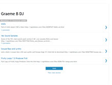 Tablet Screenshot of graemebdj.blogspot.com