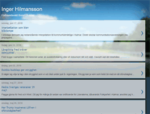 Tablet Screenshot of hilmansson.blogspot.com