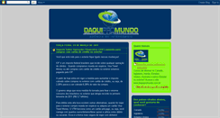 Desktop Screenshot of intercambiodaquipromundo.blogspot.com